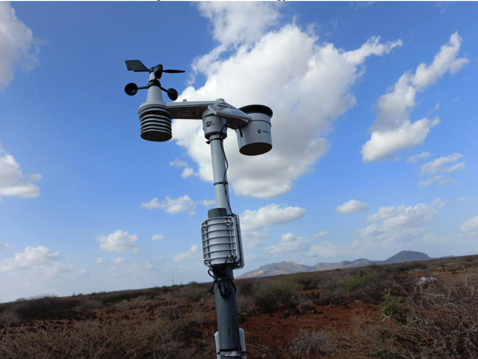 Wireless Planet Launches Another Mini Weather Station at the Groundbreaking of the Construction of Desert Stars